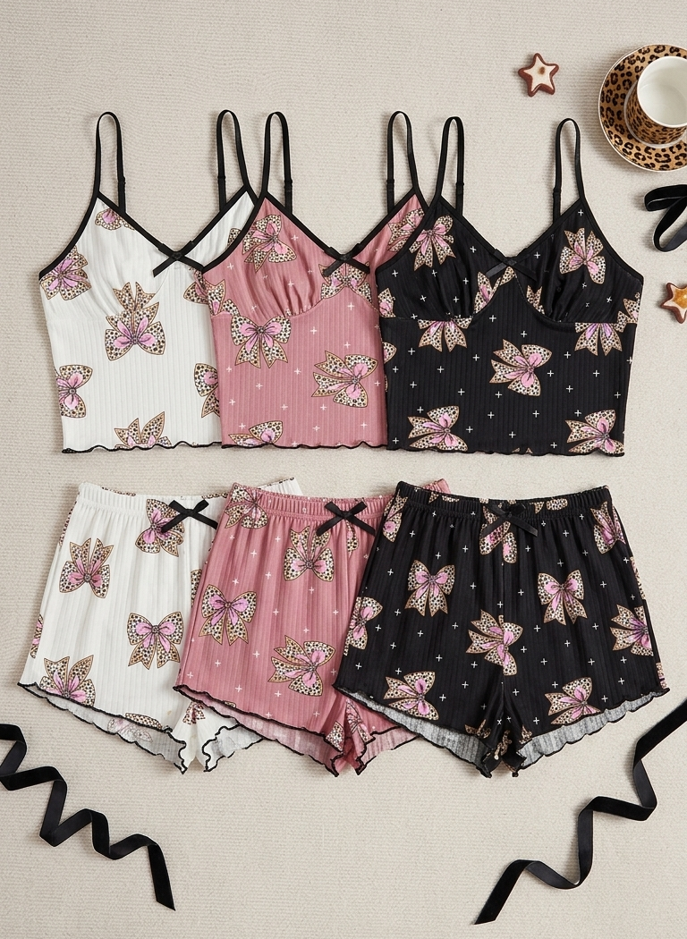 Pack 3 piéces Pyjamas Papillon 2026
