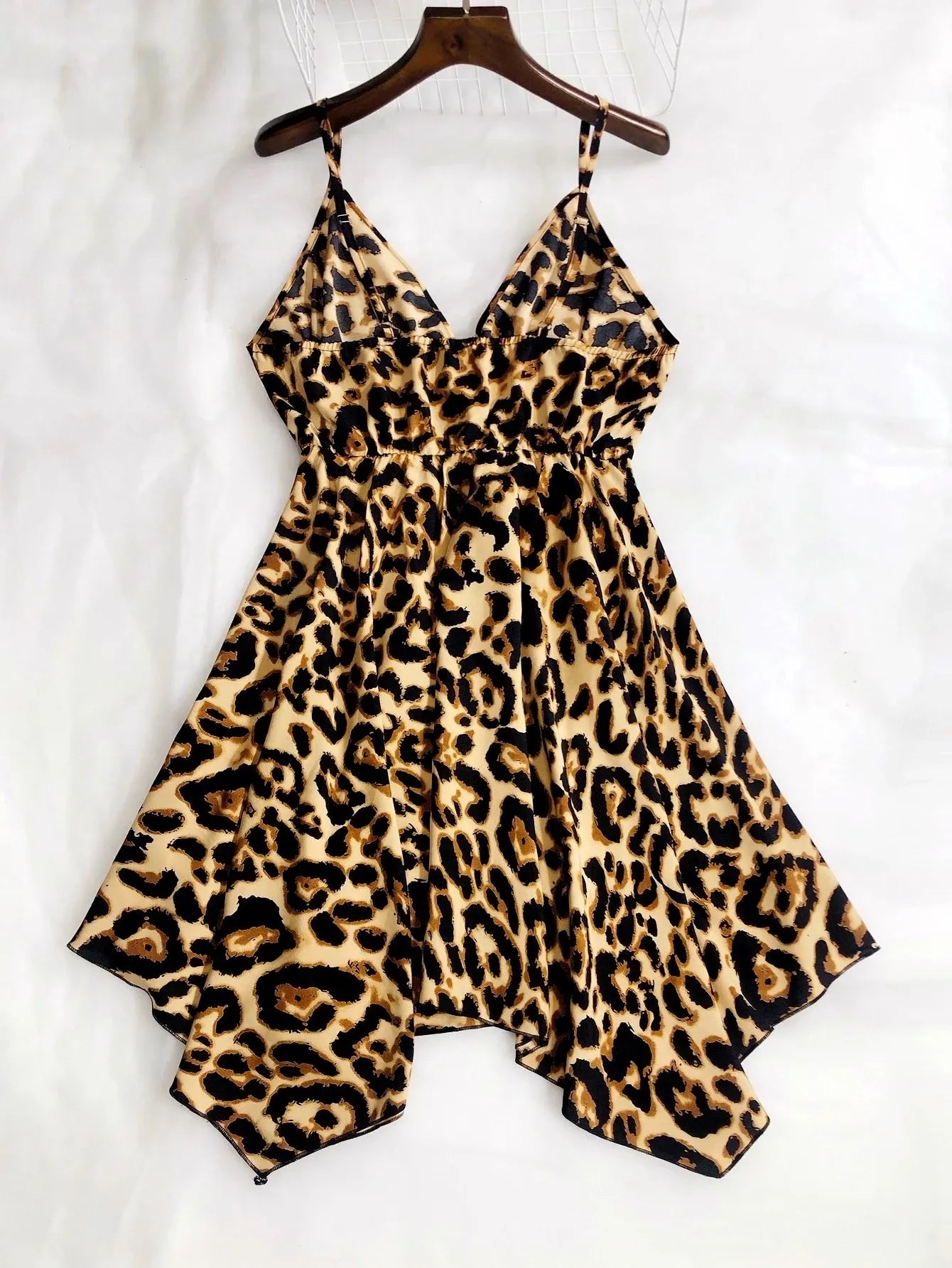 robe de nuit Léopard Sauvage —  Caraco Fluide