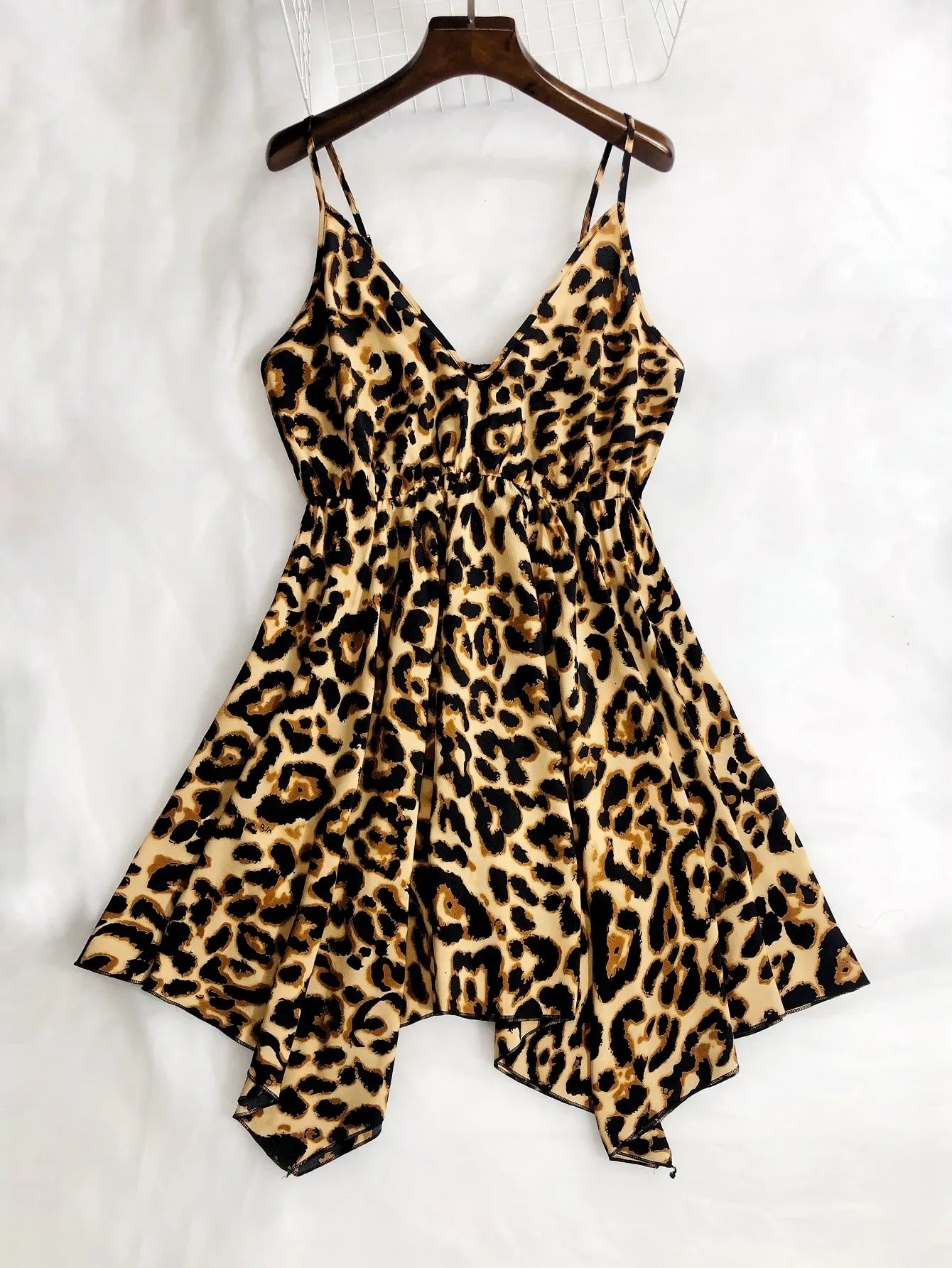 robe de nuit Léopard Sauvage —  Caraco Fluide