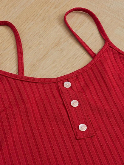 Ensemble Pyjama 3 Pièces Cœurs — Caraco + Short + Pantalon