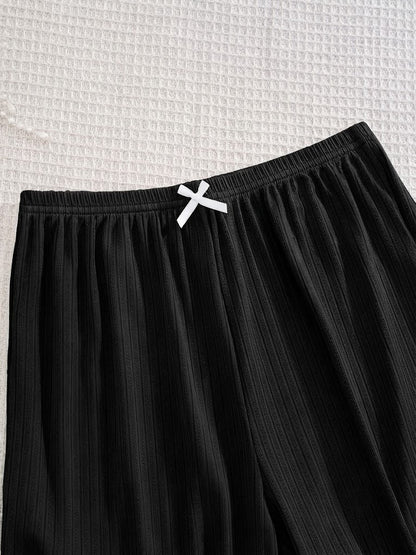 Ensemble Pyjama Côtelé Boutonné ( Chic & Confort )